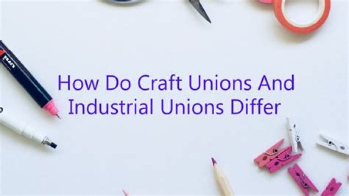 In what way are sports unions like craft unions in what way are they like industrial unions in what way do they differ from both?