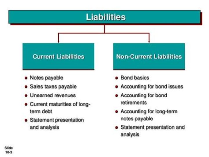 Is interest payable a current or non current liability?