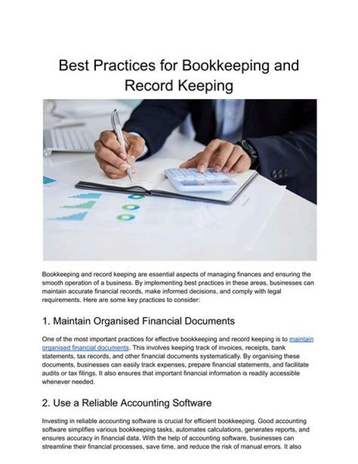 Is it beneficial to maintain bookkeeping record?