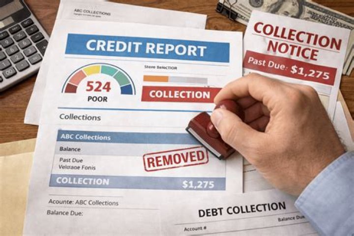 Is it possible to remove collections from your credit report?