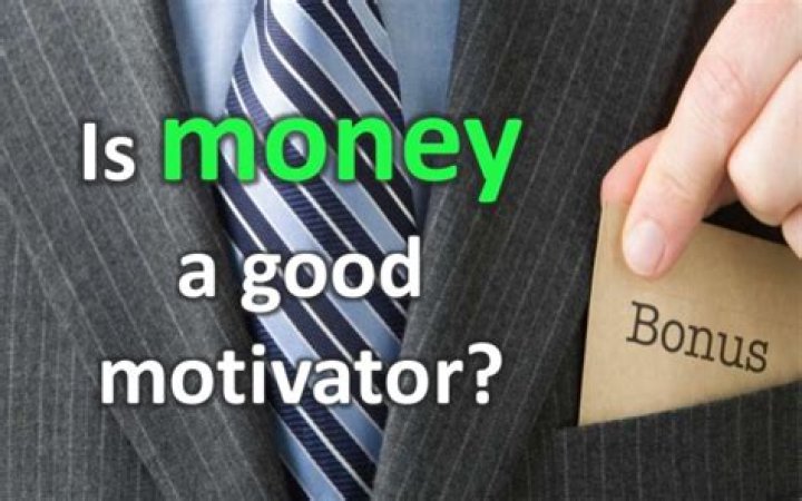 Is money the most important motivator?