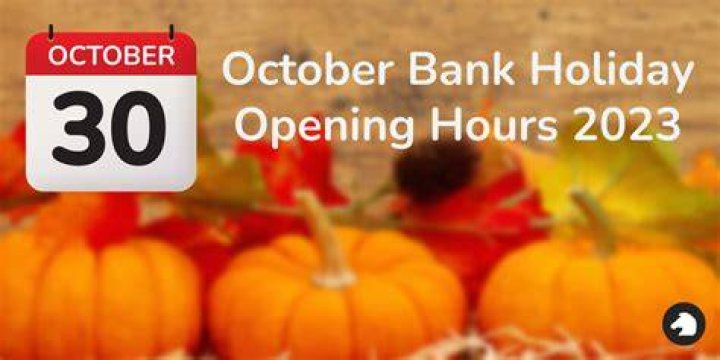 Is Oct 14 a bank holiday?