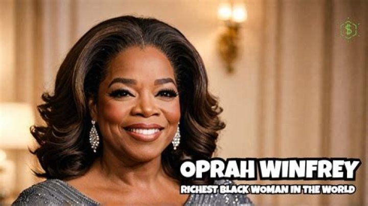 Is Oprah the richest black person in America?