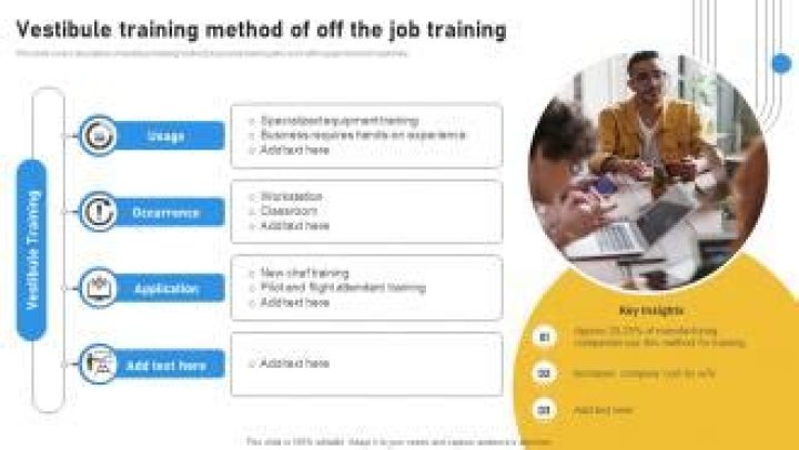 Is vestibule training better than on the job training?