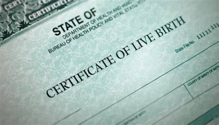 Is your birth certificate on the stock exchange?