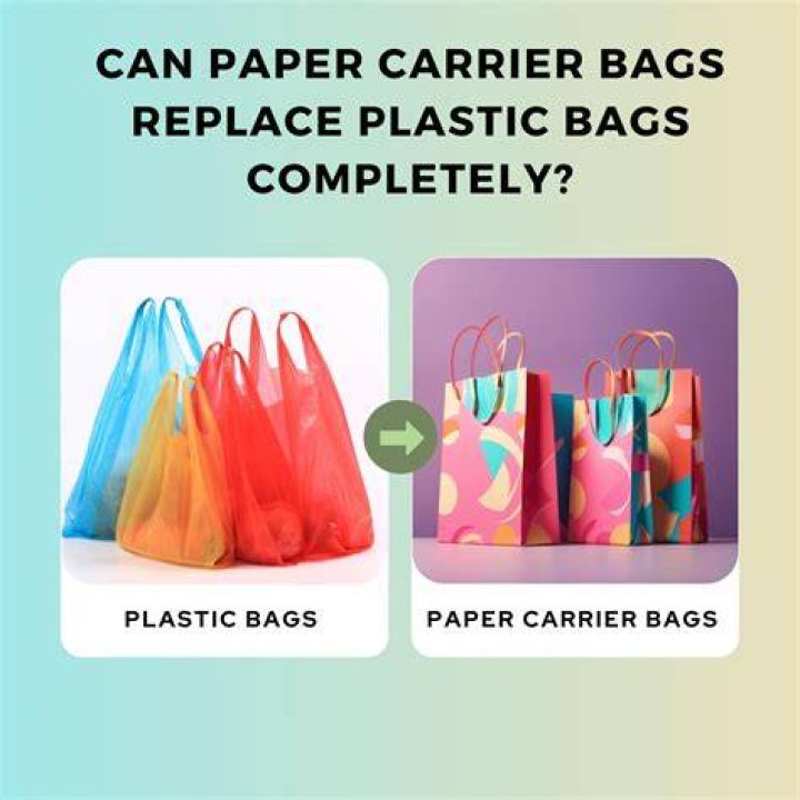 Should we replace plastic bags with paper bags?
