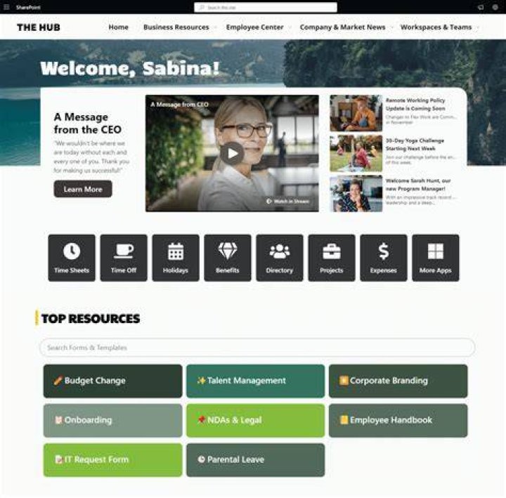 What are community sites examples?