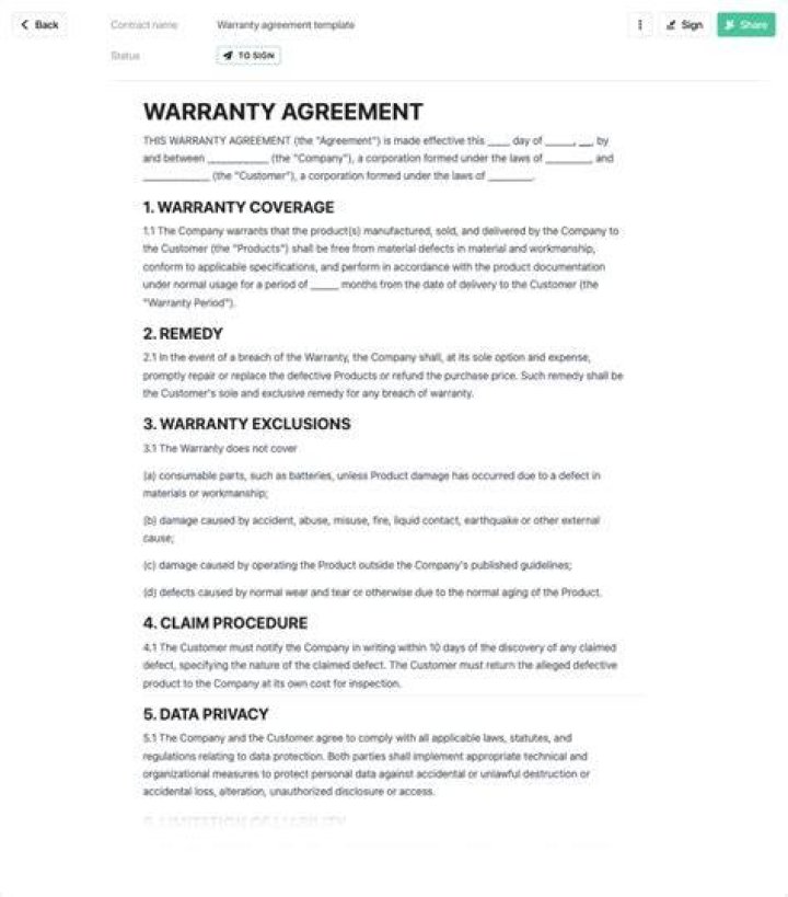What are guarantee contracts?
