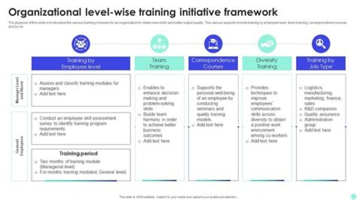 What are high level initiatives?