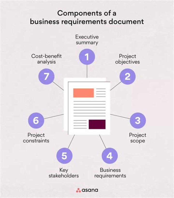 What are Organisational requirements for documents?