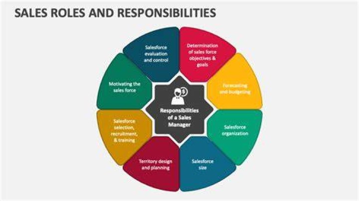 What are sales responsibilities?