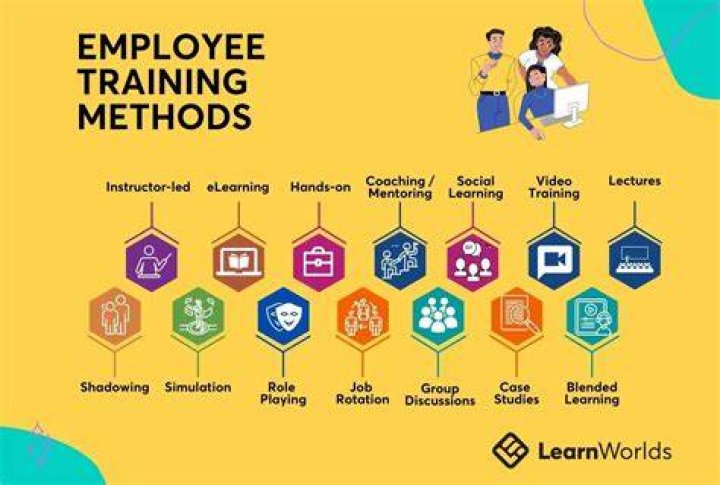 What are the 3 types of employee training?