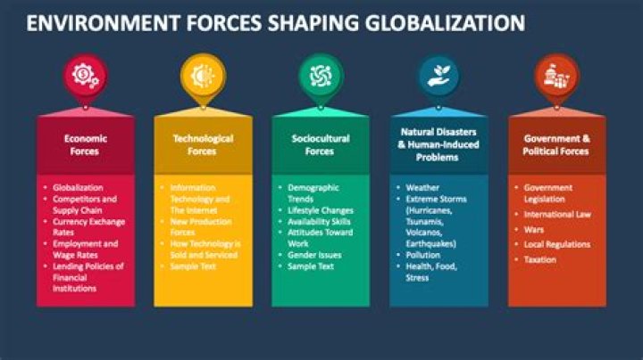 What are the 4 forces of globalization?