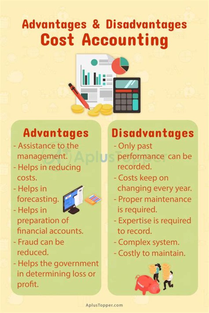 What are the advantages and disadvantages of cost accounting?