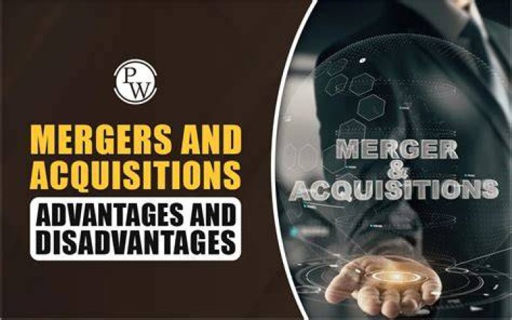 What are the advantages and disadvantages of mergers and acquisitions?