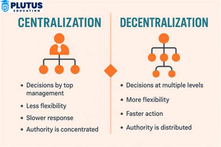 What are the advantages of centralization and decentralization?