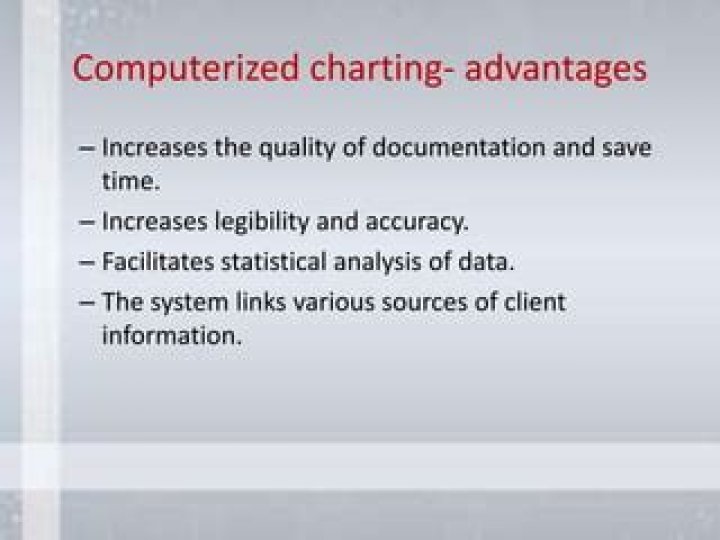 What are the advantages of using computerized records rather than paper files?