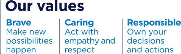 What are the BUPA values?