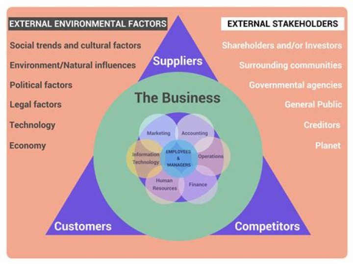 What are the external environmental factors affecting the company and industry?