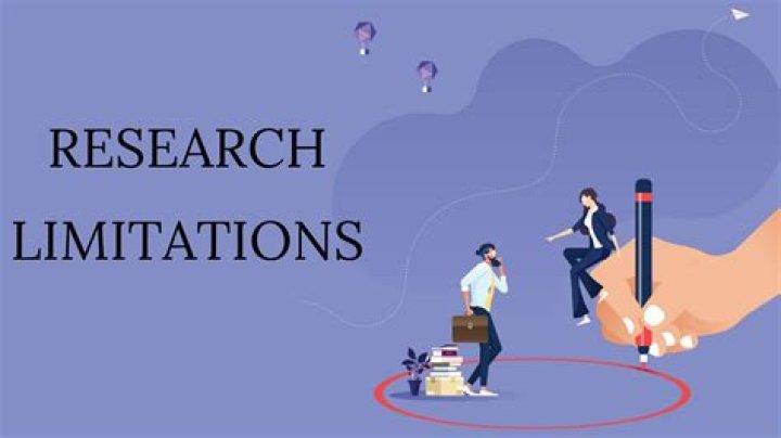 What are the limitations in a research study?