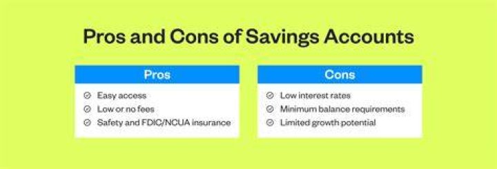 What are the pros of investing in a savings account?