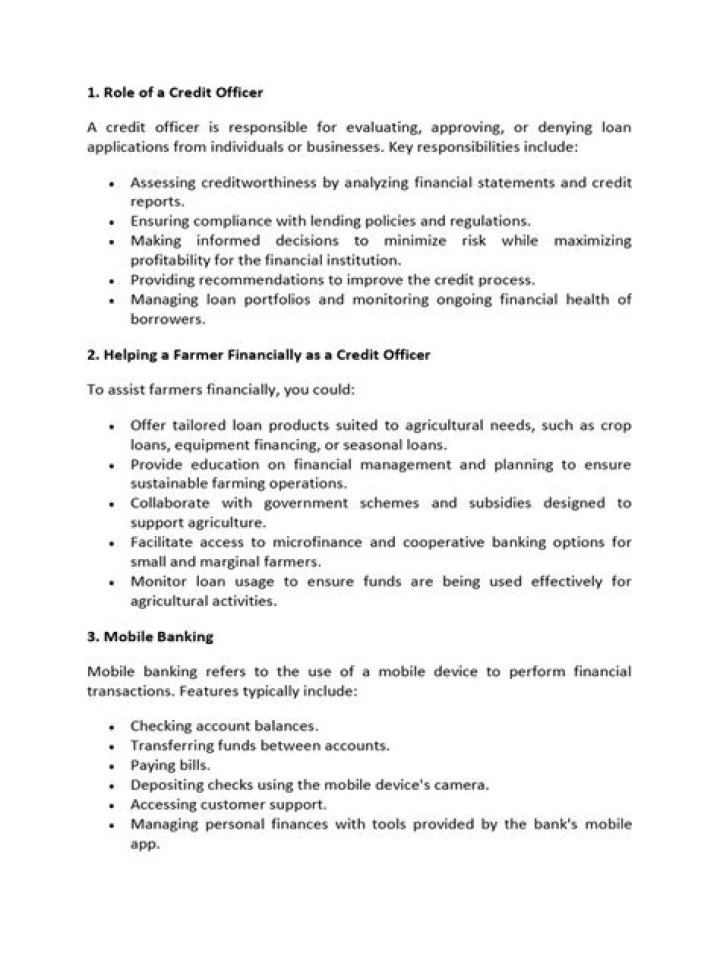 What are the qualities of a good credit officer?