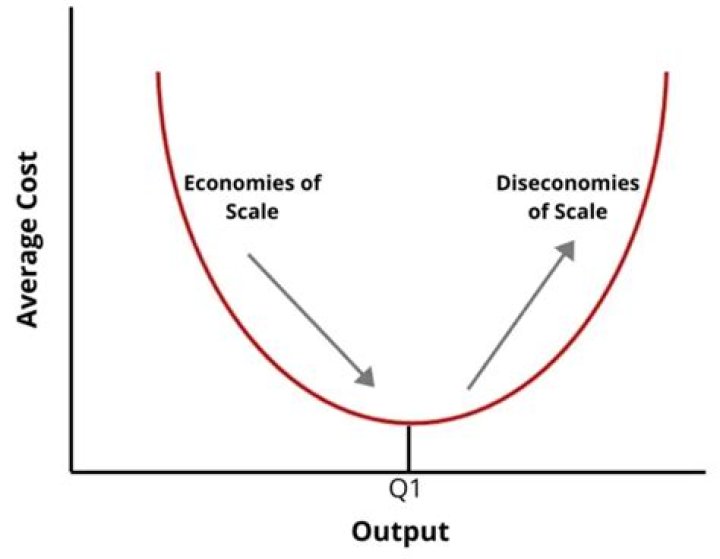 What are the reasons for economies and diseconomies of scale?