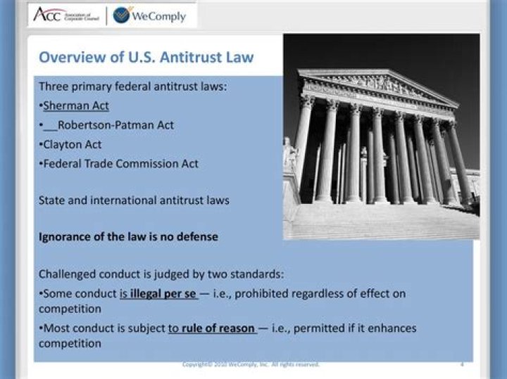 What are the three main antitrust statutes?
