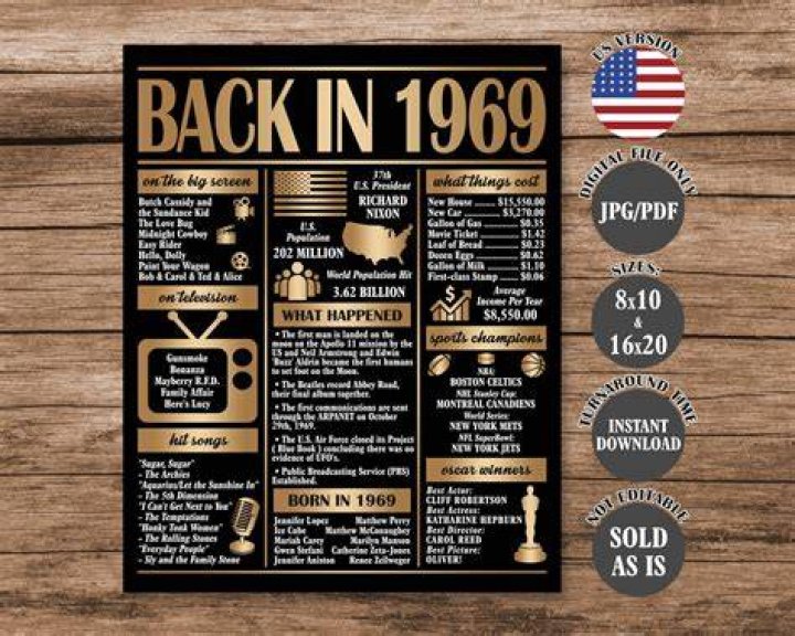 What bad happened in 1969?