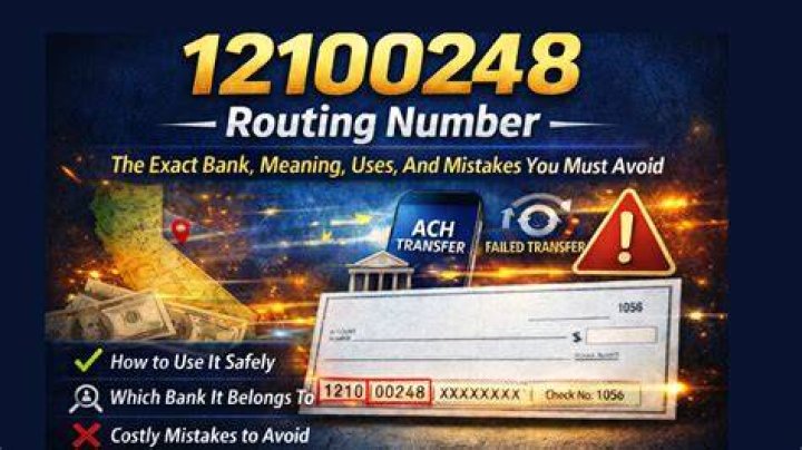 What bank has the routing number 121000248?