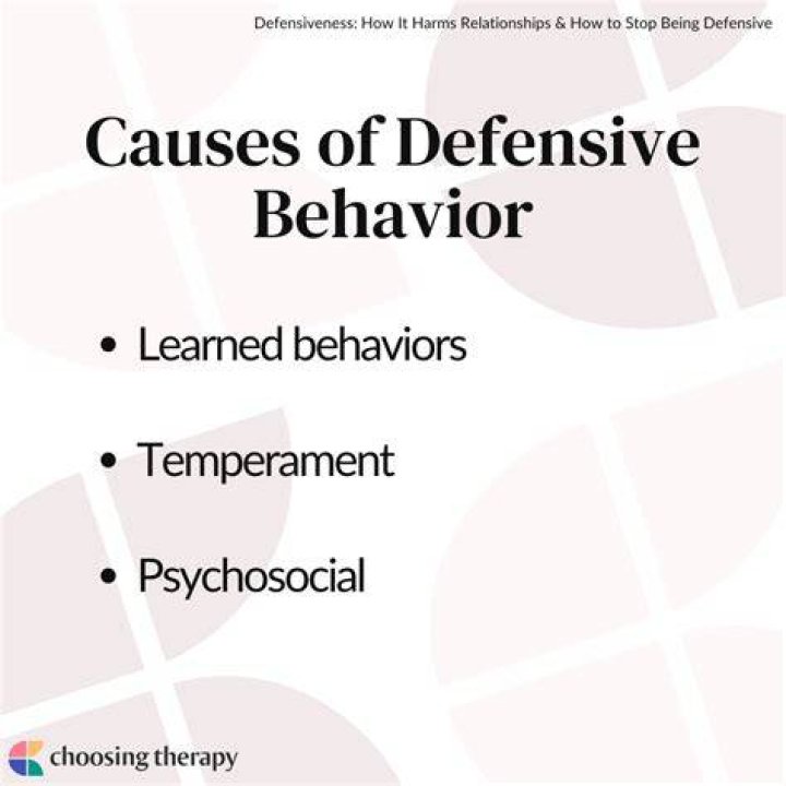 What causes extreme defensiveness?