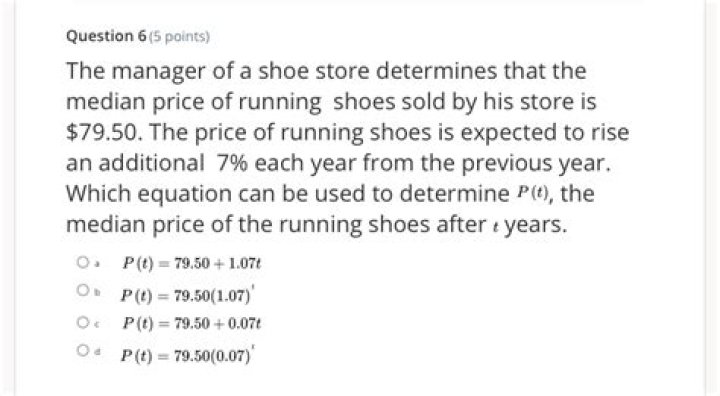 What determines the price of a shoe?