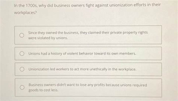 What did business owners do to fight the unions?