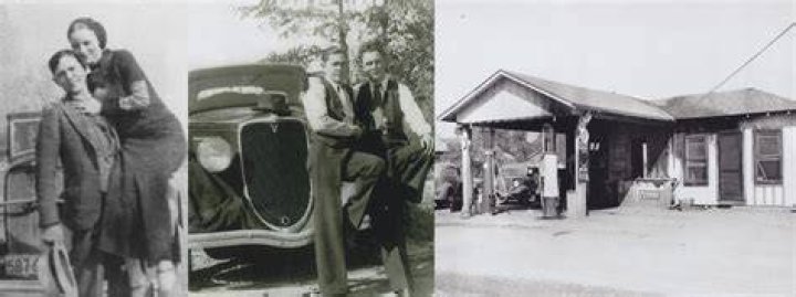 What did they find at a crime scene that made the country obsessed with Bonnie and Clyde?