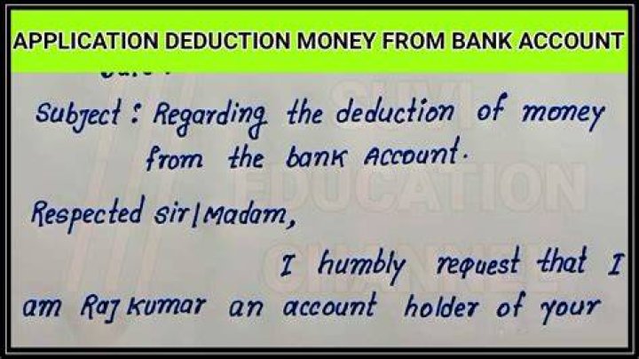 What directs a bank to deduct money from a checking account and to make a payment?