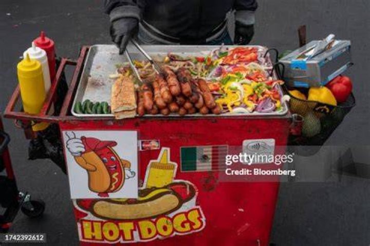What do you call a person who sells hot dogs?