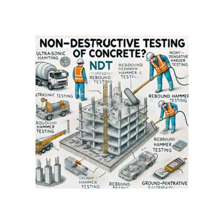 What do you mean by non-destructive test of concrete?