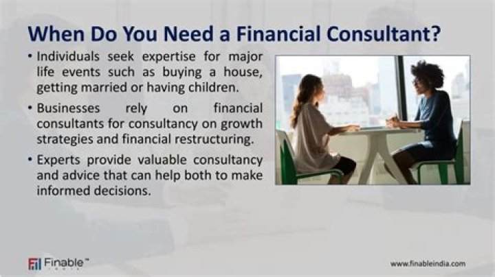 What do you need to be a financial consultant?