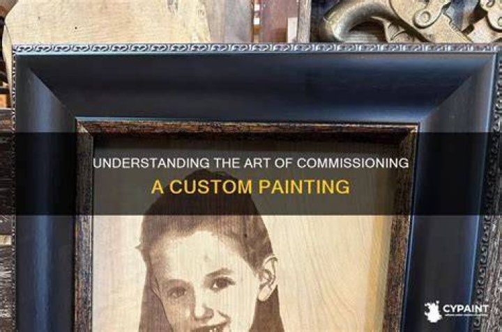 What does commissioning an artist mean?
