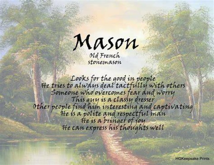 What does name Mason mean?