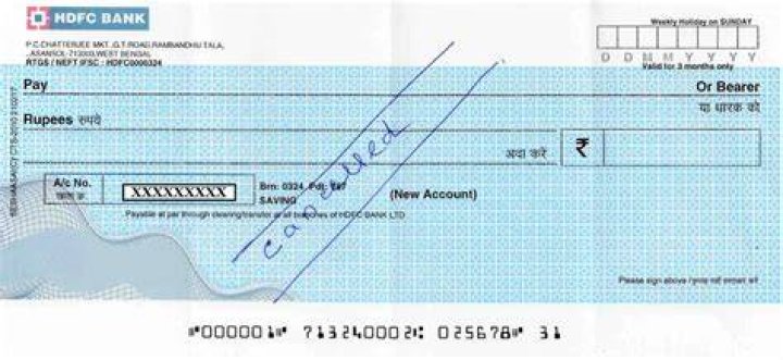 What happens if you deposit a Cancelled check?