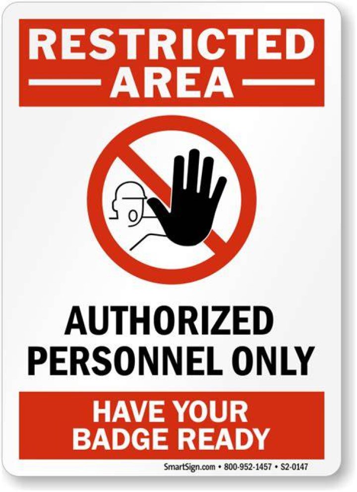 What happens if you lose your restricted area badge?