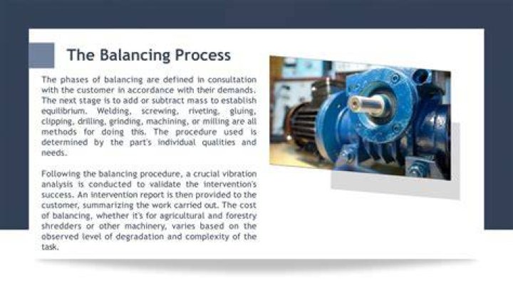 What is a minimum balance the process of balancing?