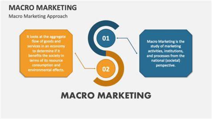 What is an example of macro marketing?