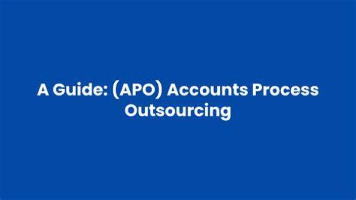 What is Apo accounting?