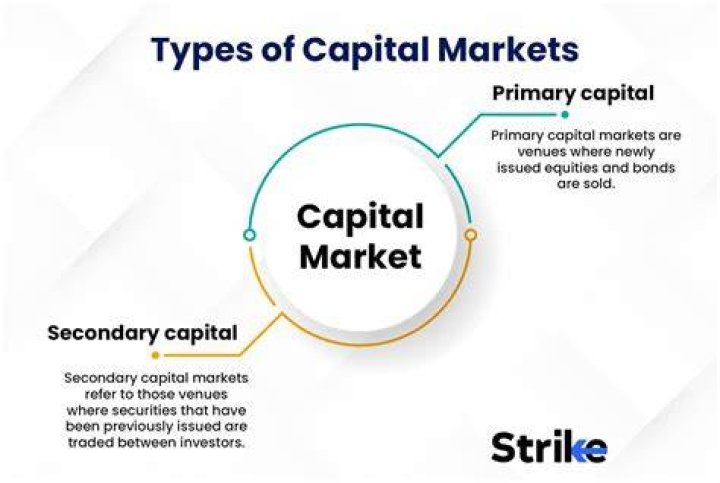 What is capital market and types?