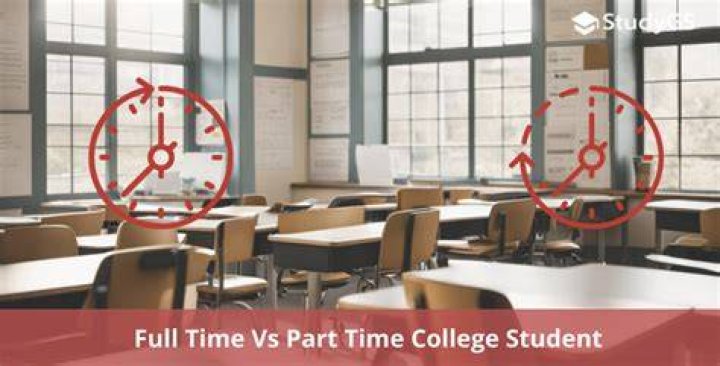 What is considered full-time college?