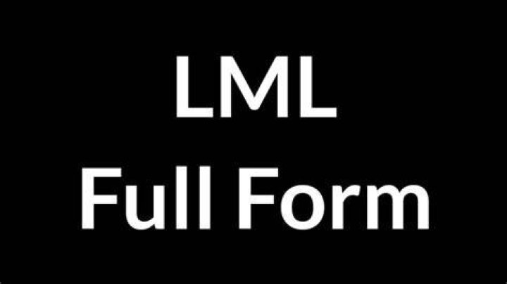 What is full form of LML?