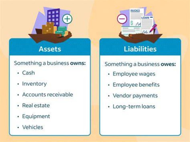 What is liabilities over assets?