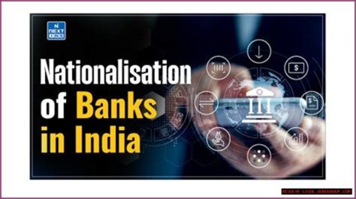 What is nationalisation of bank?